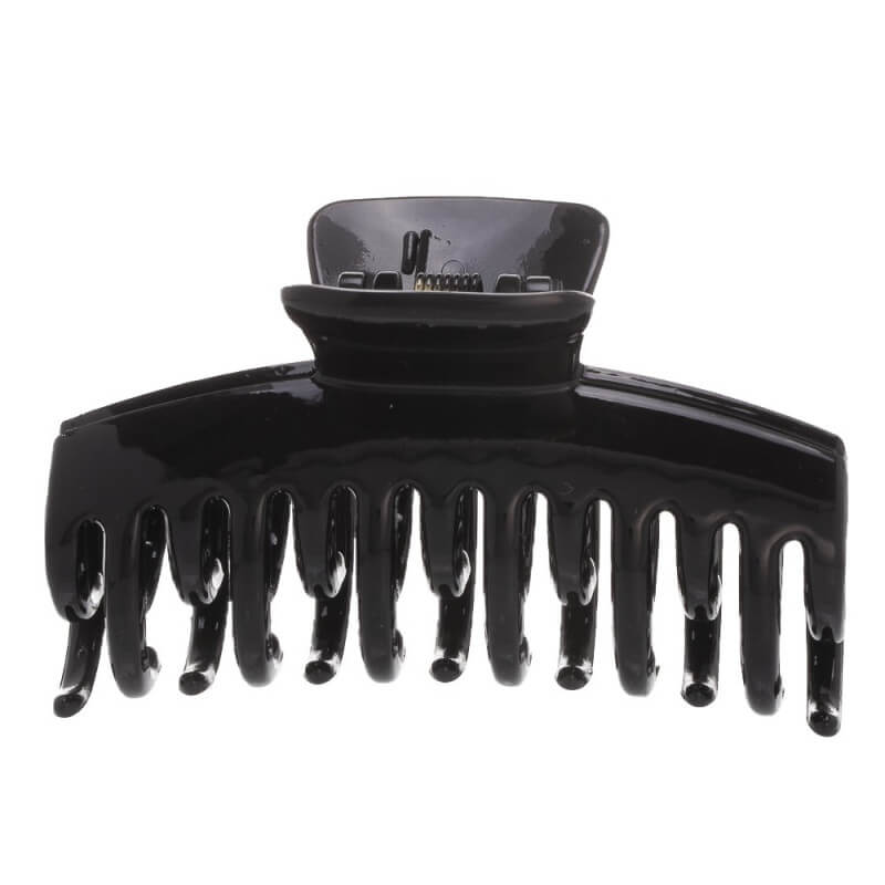 Fermaglio per capelli nero Stella Green 10cm