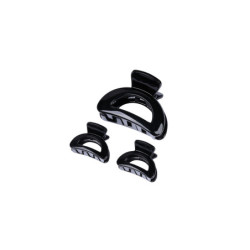 Hairpin set of 5 black hairpins Stella Green