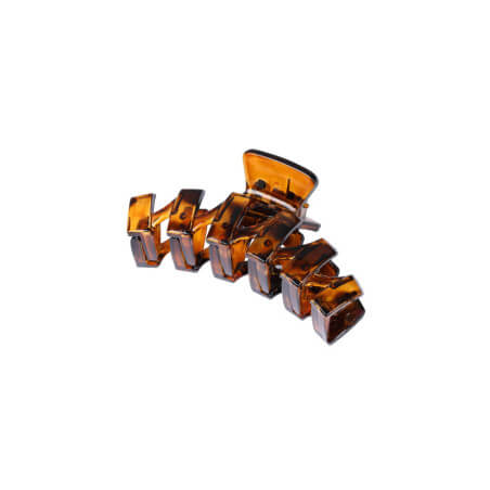 Presilha de cabelo preta de 6 dentes Stella Green 9cm