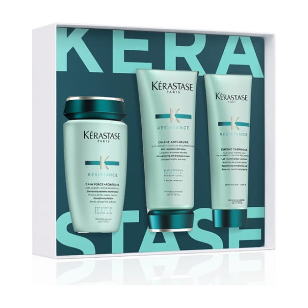 Coffret cheveux cassants Resistance Kérastase
