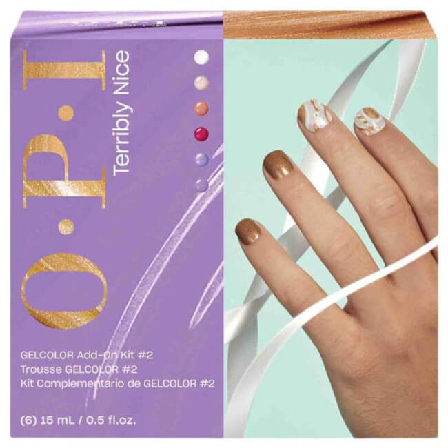 OPI Conjunto de Gel Color Kit descoberta nº 2 Terribly Nice