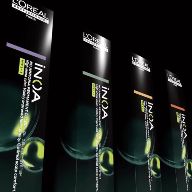 Coloration iNOA 4.20 châtain violine intense