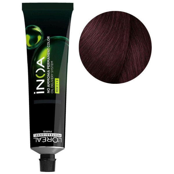 iNOA vegan coloring 4.20 intense purple chestnut 60ML