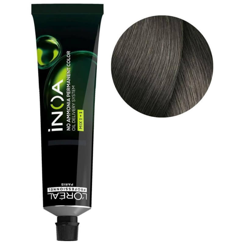 Coloration iNOA 7.18 blond cendré mocca