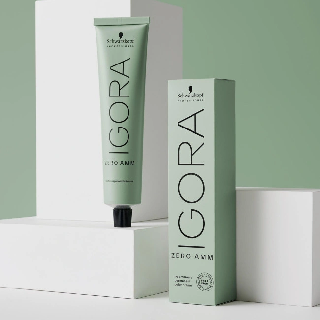 Igora Zéro amm 7-21 blond moyen fumé cendré Schwarzkopf 60ML