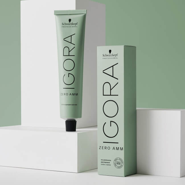 Igora Zéro amm 4-0 châtain moyen naturel Schwarzkopf 60ML