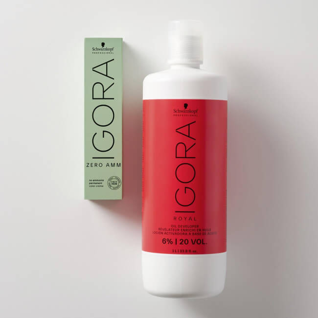 Igora Zero amm 5-60 light brown natural brown Schwarzkopf 60ML