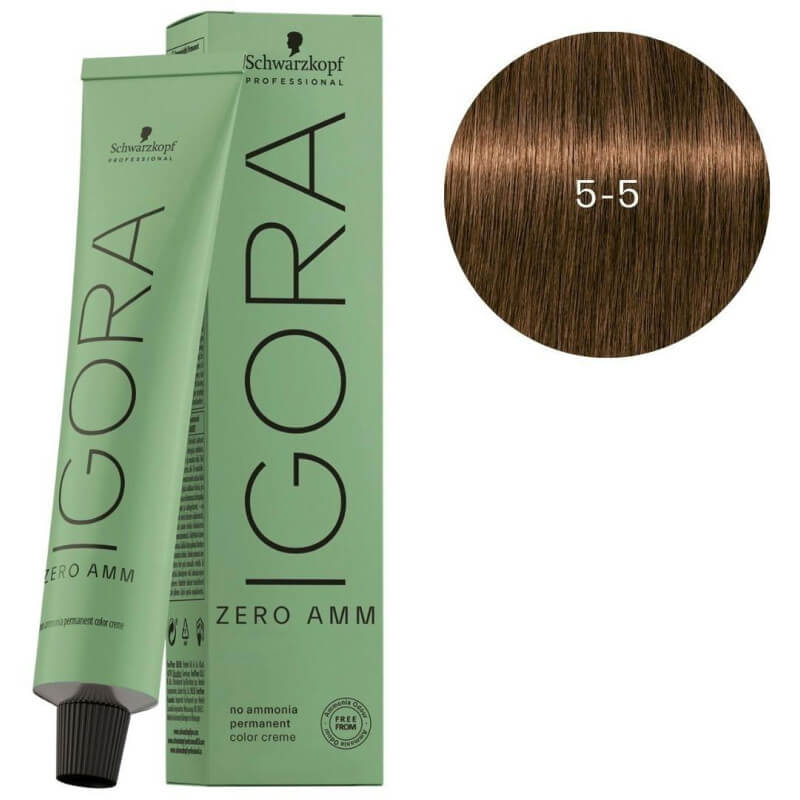 Igora Zero amm 5-5 Castaño dorado claro Schwarzkopf 60ML