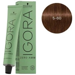Igora Zéro amm 5-60 châtain clair marron naturel Schwarzkopf 60ML