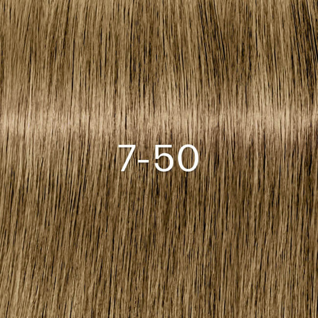 Igora Zéro amm 7-50 loiro médio dourado natural Schwarzkopf 60ML