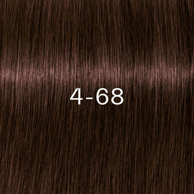 Igora Zéro é amm 4-68 castanho médio marrom vermelho Schwarzkopf 60ML.