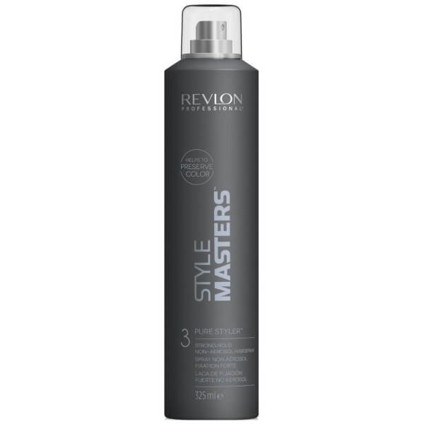 Spray Pure Styler Strong Hold Style Masters Revlon 325ml
Spray de Estilo de Fixação Forte Pure Styler Style Masters Revlon 325m Spray Pure Styler Strong Hold Style Masters Revlon 325ml
Spray de Estilo de Fixação Forte Pure Styler Style Masters Revlon 325m
