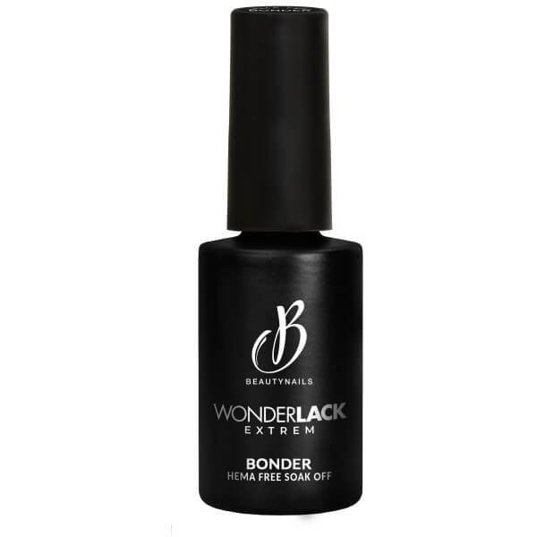 Bonder Wonderlack Hema Free Beautynails 8ML se podría traducir como "Bonder Wonderlack Hema Free Beautynails 8ML" en español. La