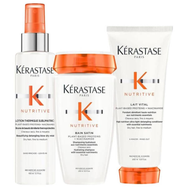 Routine protectrice cheveux secs Kérastase