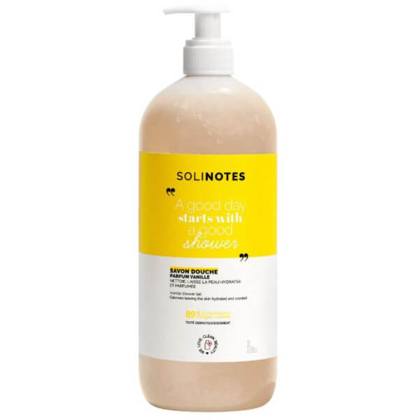 Gel de Banho Baunilha Relaxante Solinotes 1L Gel de Banho Baunilha Relaxante Solinotes 1L