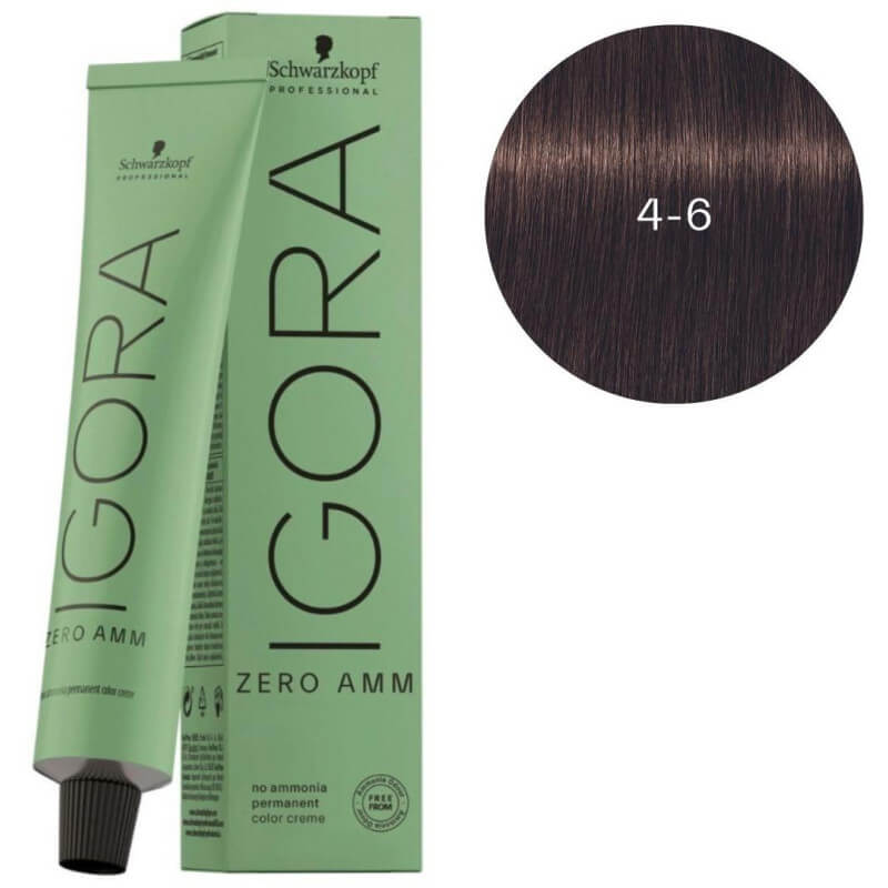 Igora Zero amm 4-6 medium bruin bruin Schwarzkopf 60ML