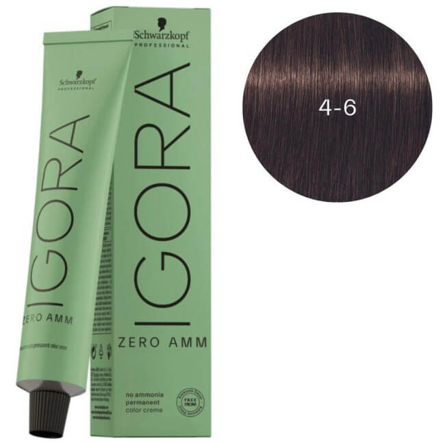 Igora Zero amm 4-6 medium bruin bruin Schwarzkopf 60ML
