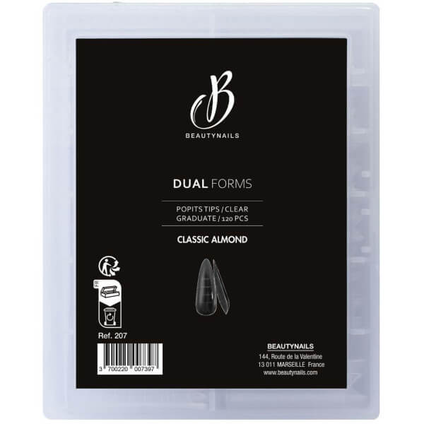 Dicas para unhas de formato clássico em forma de amêndoa BeautyNails. Dicas para unhas de formato clássico em forma de amêndoa BeautyNails.