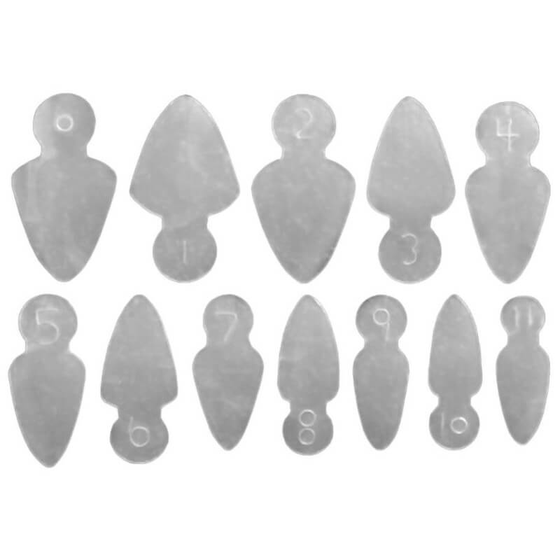 Dicas para unhas de beleza em formato de amêndoa com almofada de silicone macio.