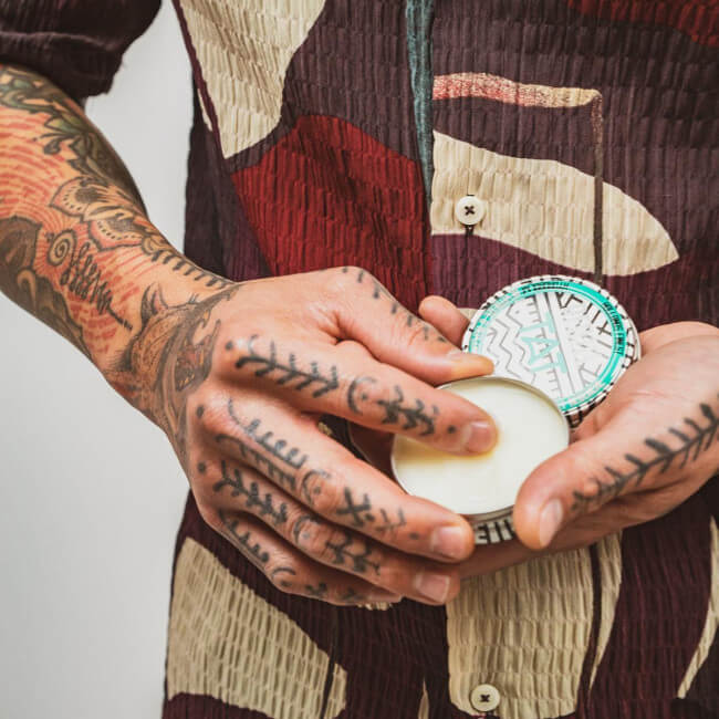 Baume voor getatoeëerde huid met karitéboter Hydrabalm Reuzel 35g