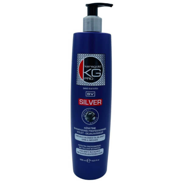 Shampooing Keratine Silver SV Keragold 500ml