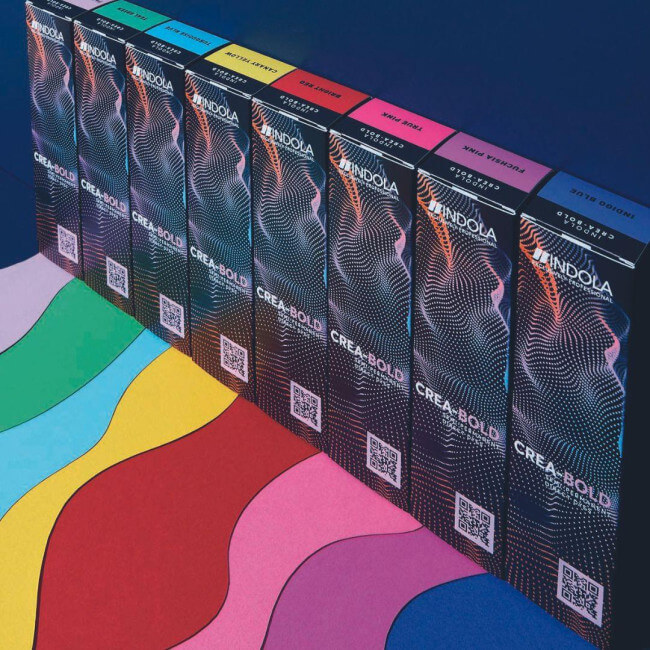 Coloração Crea-Bold Azul Turquesa 100ML
