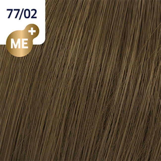 Coloração Koleston Perfect ME+ 77/02 louro intenso natural Wella 60ML