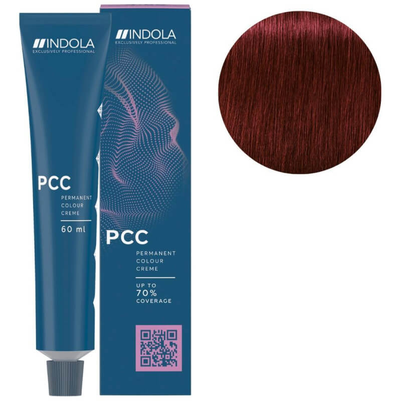 Coloração PCC Fashion 5.66x castanho claro vermelho intenso Indola 60ML