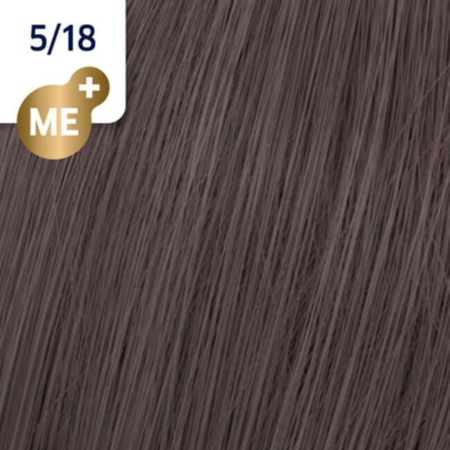 Colorazione Koleston Perfect ME+ 5/18 castano chiaro cenere Wella 60ML