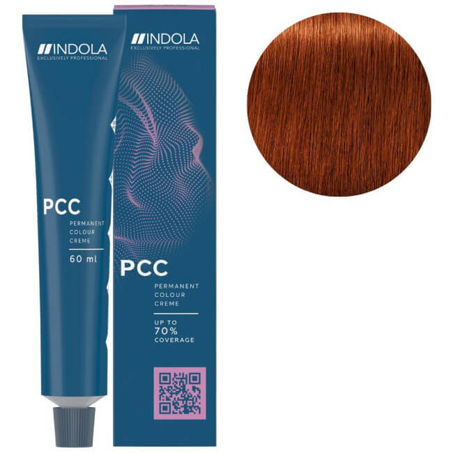 Coloração PCC Fashion 6.44 loiro escuro cobre intenso Indola 60ML