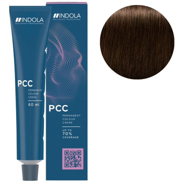 Coloração PCC Fasion 4.86 castanho médio chocolate vermelho Indola 60ML Coloração PCC Fasion 4.86 castanho médio chocolate vermelho Indola 60ML