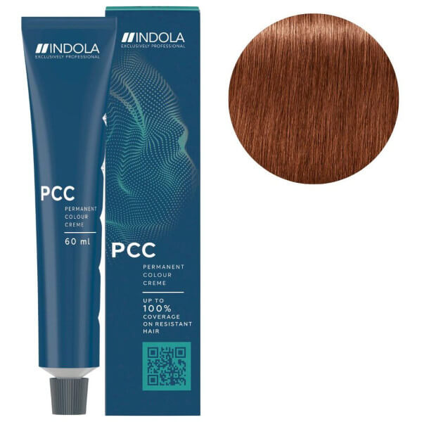 Coloração de cobertura intensa PCC 7.38+ loiro médio dourado chocolate Indola 60ML Coloração de cobertura intensa PCC 7.38+ loiro médio dourado chocolate Indola 60ML