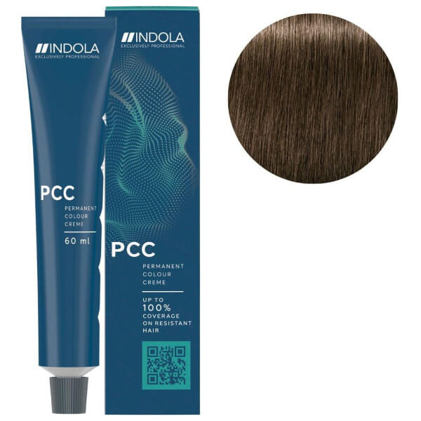 Coloração PCC Cobertura Intensa 6.0+ loiro escuro natural intenso Indola 60ML
