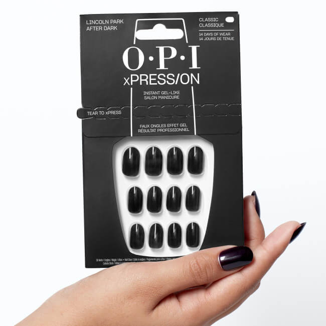 Faux-nagels xPRESS/ON Lincoln Park After Dark OPI