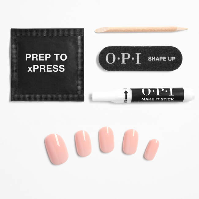 Unhas postiças xPRESS/ON Bubble Bath OPI