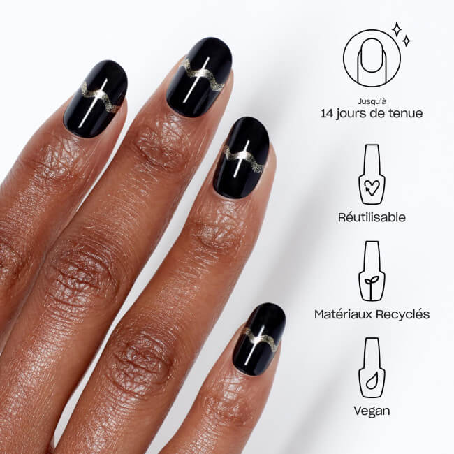 Unhas postiças xPRESS/ON Certified Chic OPI