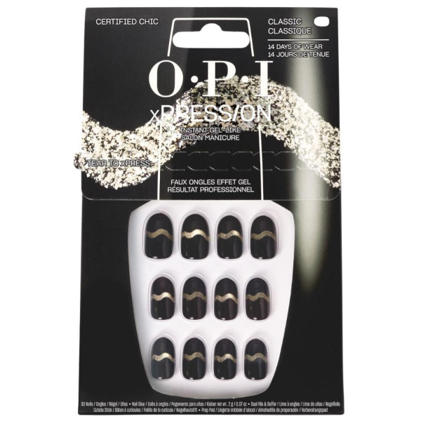 xPRESS/ON Certified Chic False Nails OPI