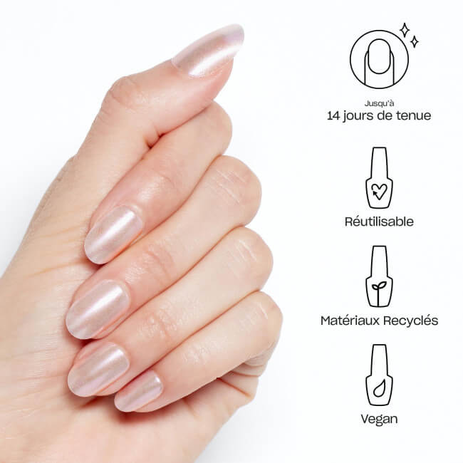 Unhas postiças xPRESS/ON Throw Me a Kiss OPI