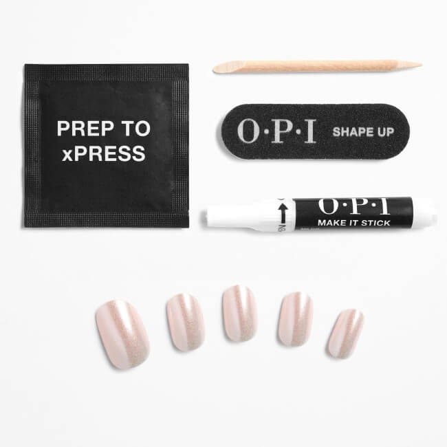 Unhas postiças xPRESS/ON Throw Me a Kiss OPI