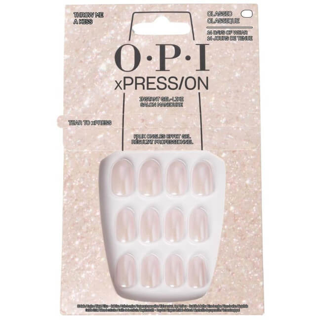 Unhas postiças xPRESS/ON Throw Me a Kiss OPI