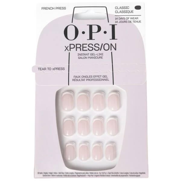 Faux-nagels xPRESS/ON French Press OPI Faux-nagels xPRESS/ON French Press OPI