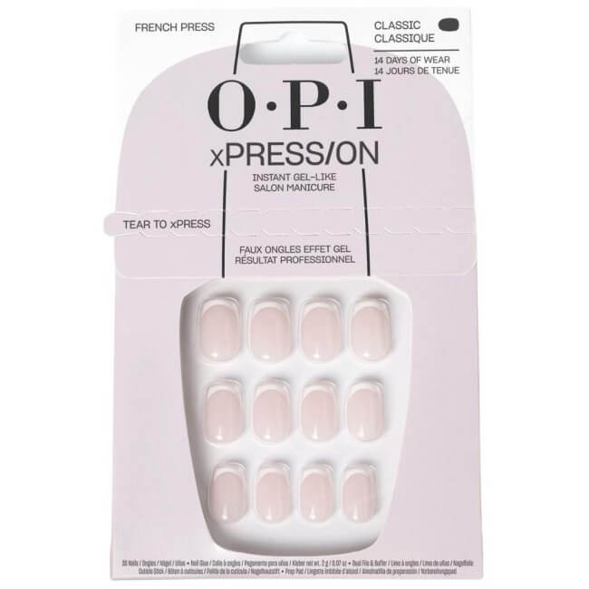 Faux-nagels xPRESS/ON French Press OPI