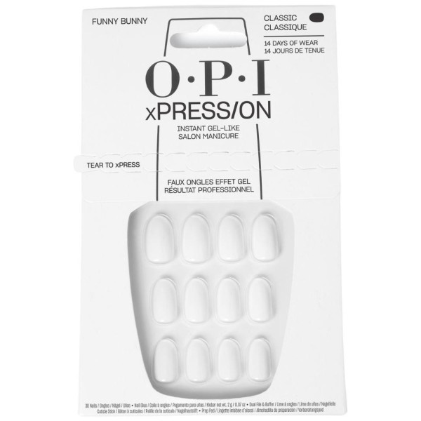 Faux-ongles xPRESS/ON Funny Bunny OPI