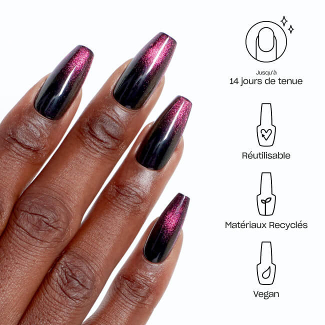 Faux-unhas xPRESS/ON Swipe Night OPI