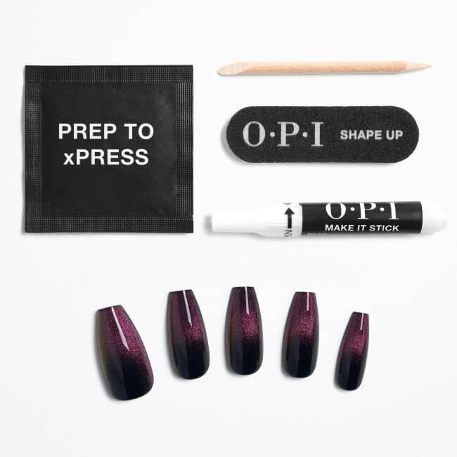 Faux-unhas xPRESS/ON Swipe Night OPI