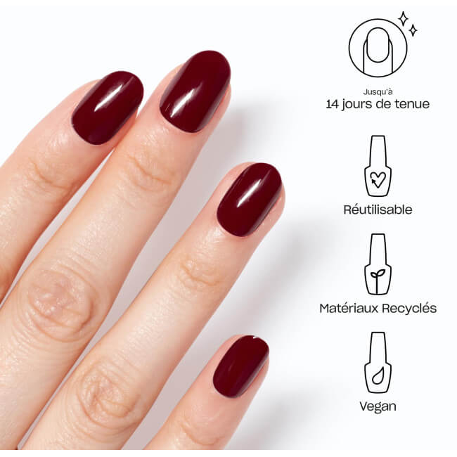 Faux-nagels xPRESS/ON Malaga Wine OPI
