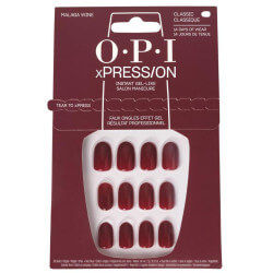 Unhas postiças xPRESS/ON Malaga Wine OPI