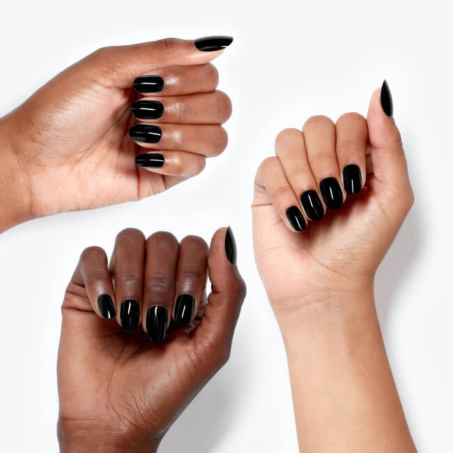 Unhas postiças xPRESS/ON Lady in Black OPI