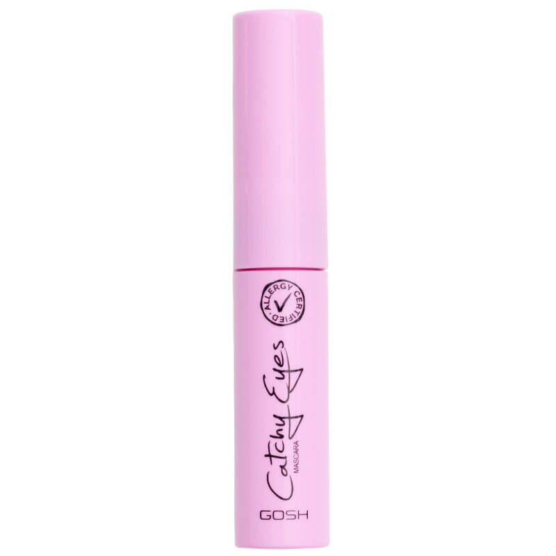 Mini máscara preta Catchy Eyes certificada para alergias Gosh 3ML