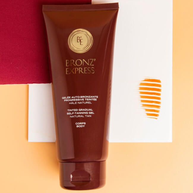 Auto-bronzeador em gel com cor Bronz'Express 200ml. Auto-bronzeador em gel com cor Bronz'Express 200ml.
